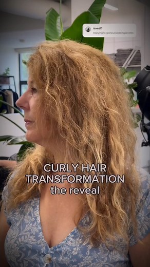 65K views · 389 reactions | ,, CURLY HAIR TRANSFORMATION THE REVEAL #curlyhairstyles #curlyhair #curls #curlyhairtutorial #hairdresser | Curly Hair Vision | Facebook