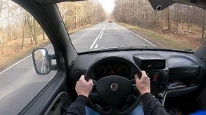 2007 菲亚特 Doblo II Maxi 1.3 75HP Multijet | POV 试驾 | 很棒的小货车| 5.7L/100km 第一视角