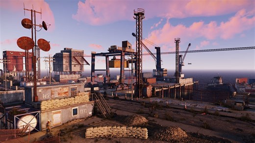 Rust Monument guide: Harbor