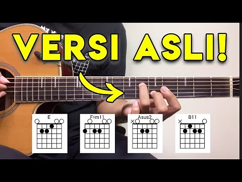 Tutorial Gitar (MONOKROM - TULUS) VERSI ASLI!