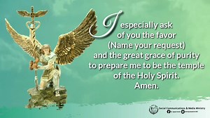 16 July 2023 - Prayer to St. Raphael the Archangel #DISCLAIMER: Materials in this video has No "Copyright" Infringement Intended. All rights Reserved to Rightful Owners. | St. Agnes Parish