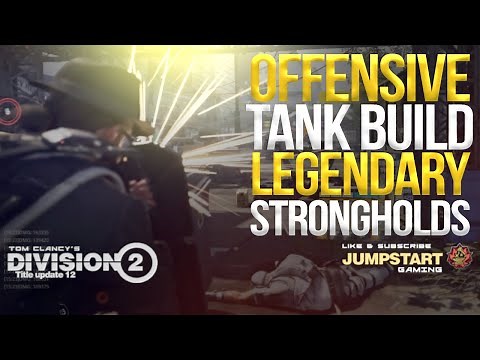 The Best Offensive Tank Build in The Division 2 - Legendary Deflector Shield