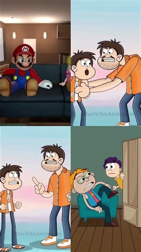 daddddddd the moom #shortsfeed #mario #roblox #memes #memeanimation #animation #shorts