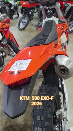 KTM 500 EXC-F 2026 #ktm #bikelife #dirtbikeadventures #motorcycle #offroad #enduro #adventure