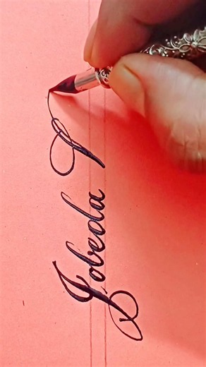 how to write in cursive✨✍️ #shorts #viralshorts #shortsfeed #calligraphy #shortvideo #cursive