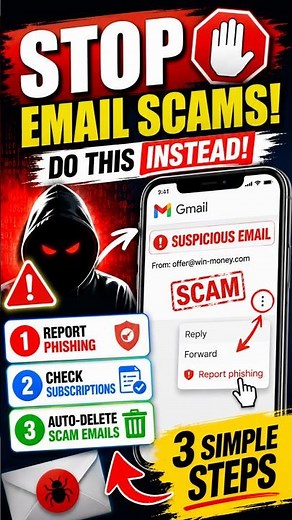 STOP Clicking Unsubscribe! 3 Gmail Security Tricks That Block Scam Emails (2026)