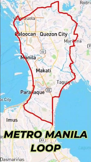 Metro Manila Loop Interactive Map - NCR Loop