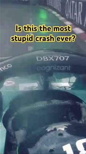 Is this the most STUPID Crash in F1 History??? #formula1