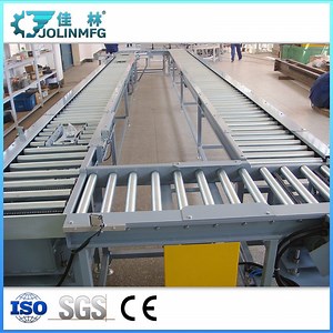 [Hot Item] Galvanized Drum Automated Roller Conveyor Motorized Conveyor Roll Packing Line