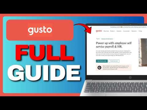 Gusto Tutorial for Employees - How to Use Gusto as an Employee (Full Guide) 2026!