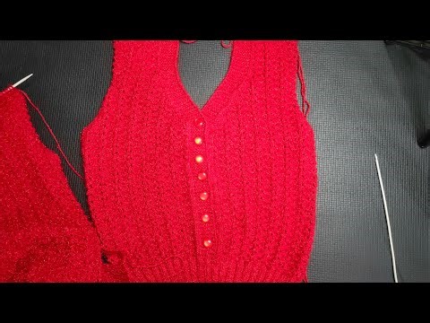 V-Neck Skivvy | Knitting Skivvy Tutorial Hindi | PART 1