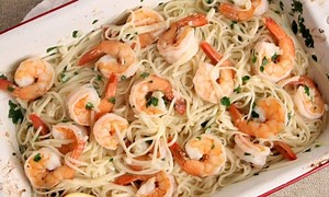 Roasted Shrimp Scampi Recipe