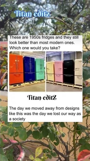 This 1950s fridge looks better than today