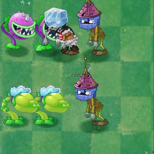 Chomper Vs Snap Pea Vs Brickhead Zombies - Who Will Win? PvZ 2
