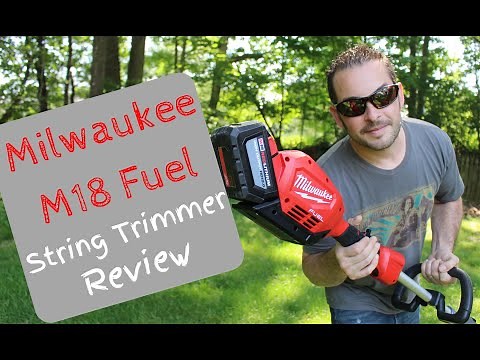 Milwaukee M18 Fuel String Trimmer Kit with Quik-Lok - Unboxing and review