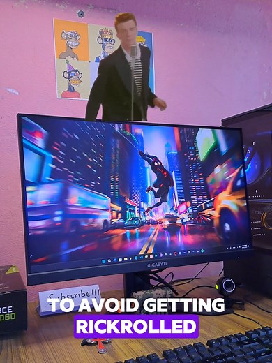 How To Avoid Getting Rickrolled ! #rickastley #rickroll