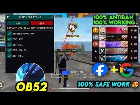 FREE FIRE HACK | FREE FIRE MOD MENU | GRINGO XP HACK | FF HACK OB52