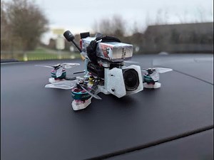 Custom 2.5 Inch FPV Drone With O4 Pro - LOS Maiden Flight