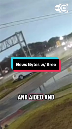 NEWS BYTES W/ BREE: -2 teenagers killed in fiery crash after driver lost control on South Loop, HPD says -1 killed, another hurt following shooting outside bar near METRORail station in Midtown, HPD says @ABC13 Houston #newsbyteswbree #houstonnews #fyp #60secswbree #houston