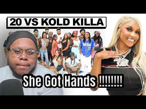She Got Hands!! | 20 v 1 Kold Killa Reaction