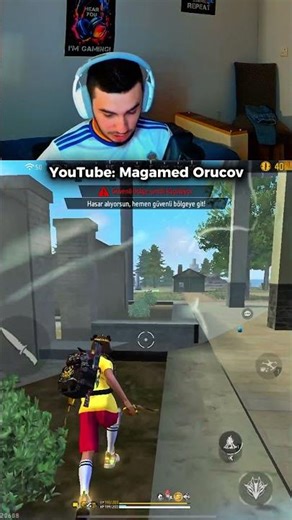 MƏNİ EŞİDİB GÖNDƏRDİ !! #freefire #magamedorucov