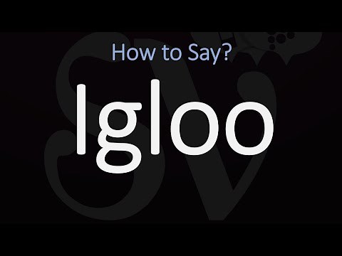 How to Pronounce Igloo? (CORRECTLY)