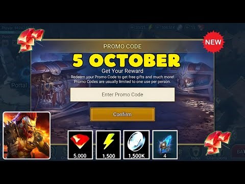 RAID SHADOW LEGENDS PROMO CODES OCTOBER 2025 - RAID SHADOW LEGENDS CODE 2025