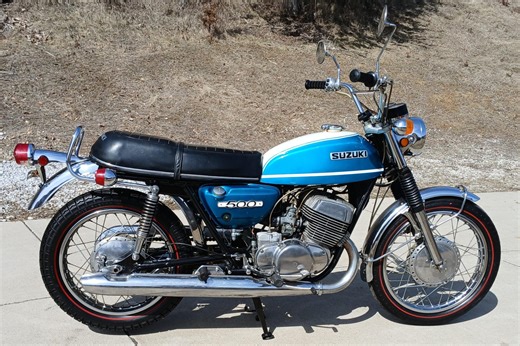 No Reserve: 1971 Suzuki T500R Titan