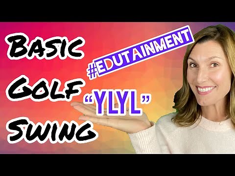 BASIC GOLF SWING TUTORIAL: swing with a YLYL ( YMCA parody)