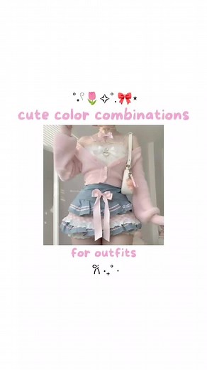 Cute and Aesthetic Color Combination Ideas for Outfits