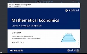 Lecture 9. Lebesgue Integration
