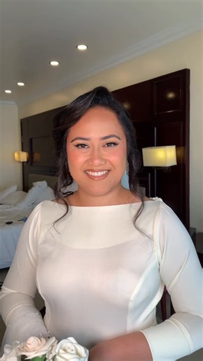 Make-up Artist || Threading Tech 🇼🇸 | Beautiful bride @okay_agnes24 Hair @peatassalon Gown @sofaiscreation_ | Instagram