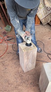 Polish the table legs skill | WOOD DIY 4K