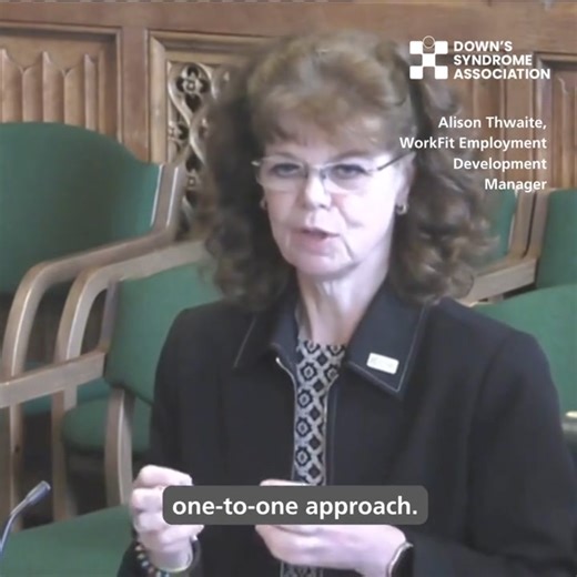 3.2K views · 60 reactions | This week we were very pleased to provide oral evidence to the Commons Work and Pensions committee for their inquiry into Disability Employment. Our #WorkFit Employment Development Manager, Alison Thwaite, spoke to the Committee about our person-centred approach to employment support for people who have Down’s syndrome. Full video here https://loom.ly/rooXRrc | Down's Syndrome Association | Facebook