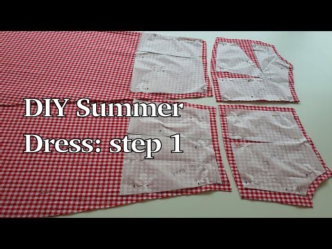 DIY Summer Dress | Pattern Making & Cutting Tutorial (Part 1)