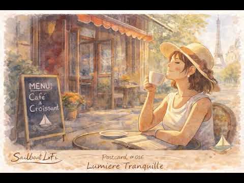 Lumière Tranquille 🌅 French LoFi for Relaxing, Studying & Calm Evenings