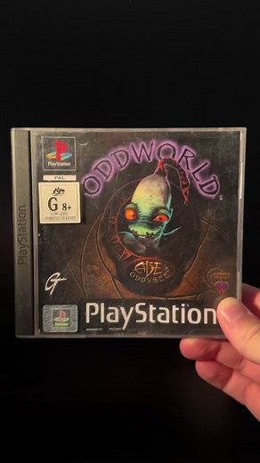 Diving into nostalgia with Oddworld: Abe's Oddysee on PlayStation 1! 🎮 Released in 1997, this classic still captivates the heart. #GamingThrowback #PS1 #fyp