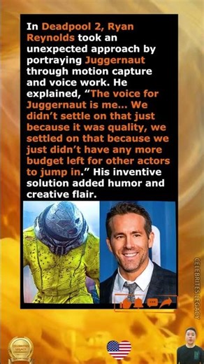 Did Ryan Reynolds Voice Juggernaut?