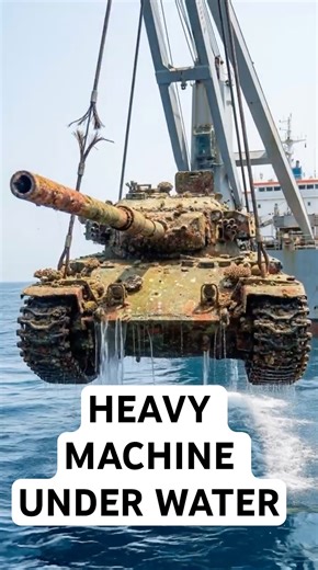 They Pulled a Tank From the Ocean… Then a Cable Snapped