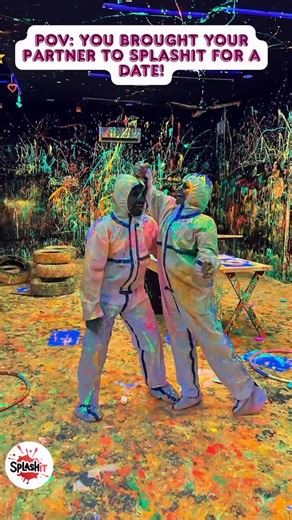 Splashit on Instagram: "POV you and your date had a blast at Splashit.. why not try something different this year and take your partner to Splashit? #letsplashit"