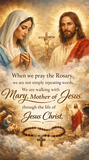 Praying the rosary this Saturday #rosary #catholicprayer #blessedvirgin #fypyoutube #fyp #avemaria