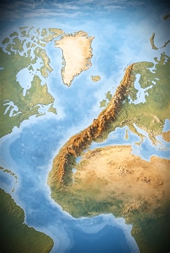 You are walking on the stumps of giants. 🏔️📉 The Appalachian Mountains feel like gentle hills today, but 300 million years ago, they were the tallest mountains on Earth—taller than Mount Everest is right now. They formed when North America smashed head-first into Africa during the formation of Pangea. The collision was so violent it buckled the crust into the sky, creating the "Central Pangean Mountains." Over millions of years, rain and wind eroded them down. But the evidence is still there: 