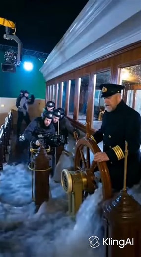 "Behind the Scenes" (BTS) Titanic video using Kling AI is a great way ...