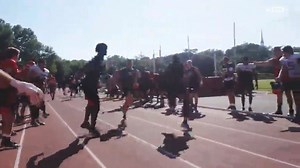 19K views · 416 reactions | Georgia Bulldogs Track & Field and Cross Country Freshman Matthew Boling out here schooling Georgia Football. Can’t wait to watch him in #ncaaTF! : Georgia Football | NCAA Track & Field | Facebook