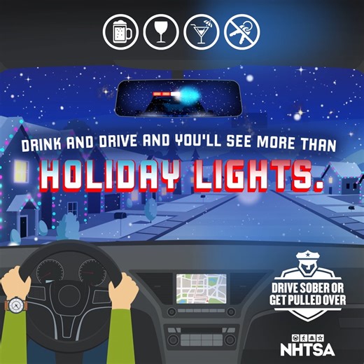 December has been designated as Impaired Driving Prevention Month. Each year, tens of thousands of people lose their lives in drunk driving collisions across the US and nearly one third of all traffic fatalities are caused by an impaired driver. The holidays are an especially deadly time for collisions. And DUI doesn't mean just booze. You're also impaired if you use prescription or illicit drugs and drive. If you plan to drink or partake, designate a driver, call a trusted friend for a ride, or