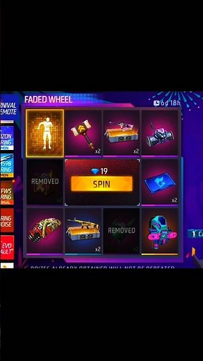 FREE FIRE FADED WHEEL ||🤯 #shorts #garenafreefire #freefiregameplay #mobilegame