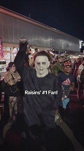 You'll never guess who our #1 fan is... #SunMaid #halloween | Sun-Maid