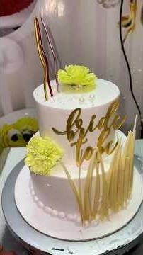 Bride to be cake
