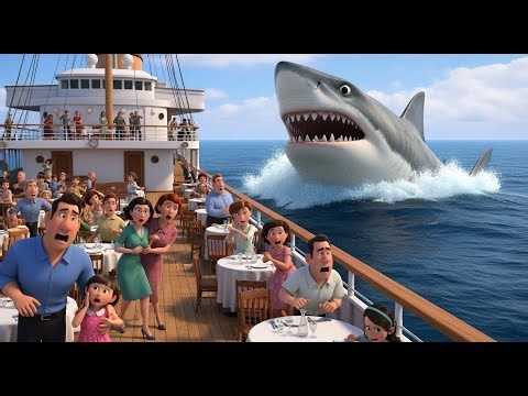 Best Scenes! When Hundreds of Sharks Attacked One Boat… No One Survived!