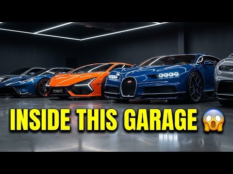 INSIDE an Insane Luxury Car Garage 😱 Ultimate Supercar Collection